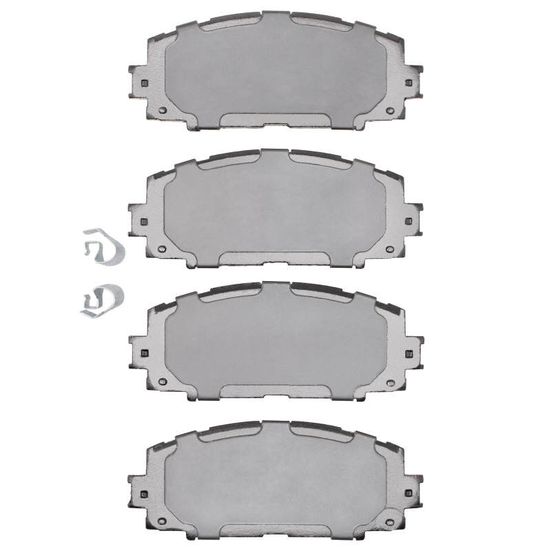 Toyota Prius C Brake Pads - Front - R1 Concepts - Semi Met - `06-`19